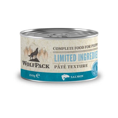 WolfPack limited ingredient puppy - losos 150 g Cene