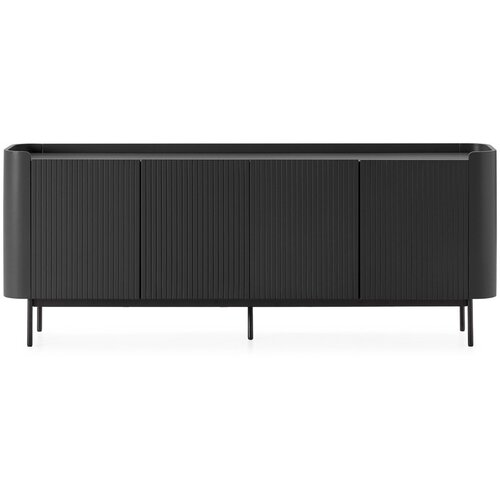MOME Crna komoda 200x80x40 cm Willa &ndash; Cijene