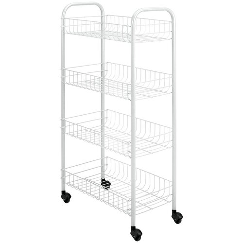 Metaltex Belo mobilno stojalo s 4 policami Pisa Slike