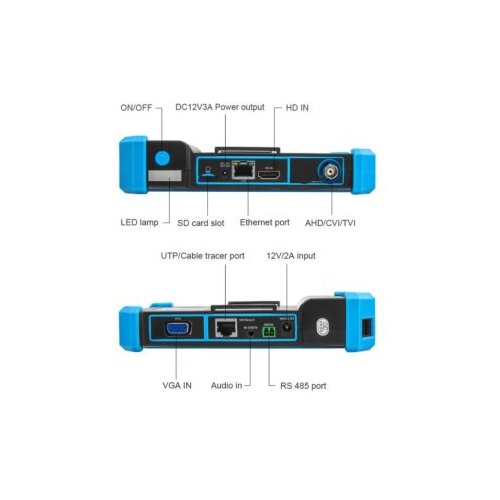 Noyafa NF-IPC715 testni monitor CCTV, 5.4inc (8MP CVI/ TVI/ AHD) Slike