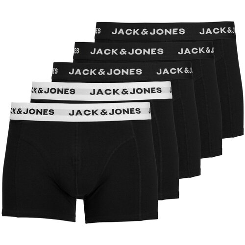Jack & Jones Boksarice 'Solid' črna / bela Cene
