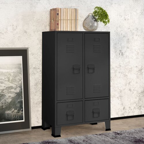 vidaXL Industrijski ormar antracit 67 x 35 x 107 cm čelični Cijene