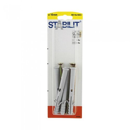 STABILIT set vijaka i tipli (Promjer tiple: 10 mm, Duljina tiple: 100 mm, Plastika, 4 Kom.) Cijene