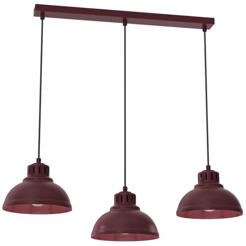  Luster na sajli SVEN 3xE27/15W/230V bordo Slike