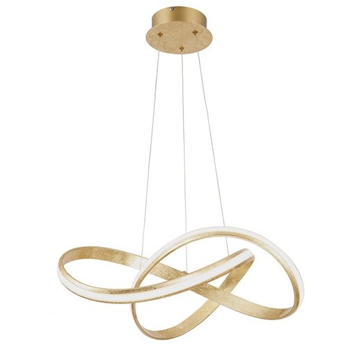 PAUL NEUHAUS Dizajnerska viseča svetilka zlata z LED 60 cm - Belinda Cene