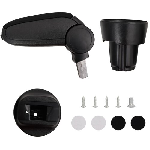  Naslon za ruke za automobil crni 13 x 33 x (33 - 49) cm ABS Cijene