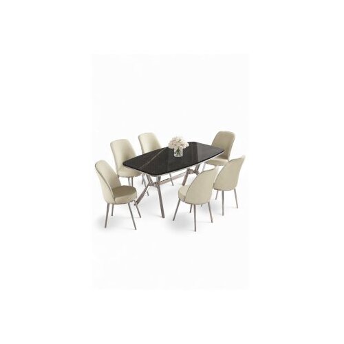 Hanah home Trpezarijski set, 7 dijelova, svijetlozelena Cijene