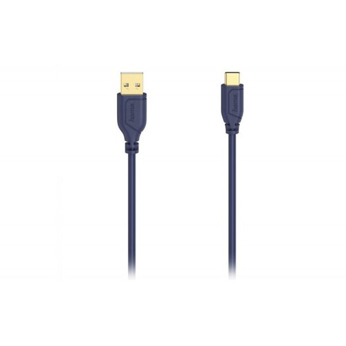 Hama USB-C kabl, fleksibilan,bakar,pozlata, 0.75m teget Cene
