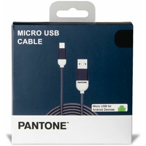 Pantone micro usb kabl MC001 u teget boji Slike