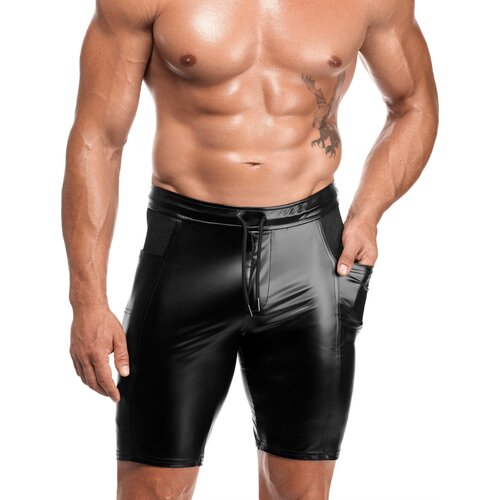 Noir Handmade H089 Onyx Hybrid Biker Shorts Black L Cene
