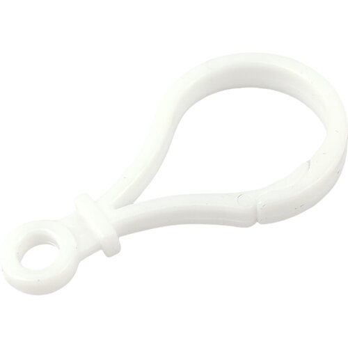 INF 50 pakiranj plastičnih zaponk v obliki jastoga za torbe in obrt White, (21536550) Slike