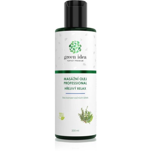 Green Idea Massage oil warm relaxation masažno olje 200 ml Cene