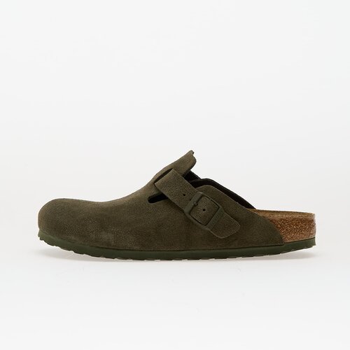 Birkenstock Sneakers Boston Suede Leather Thyme EUR 39 Slike
