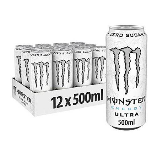 Monster Energy Ultra White Zero Sugar 0,5l 12/limenka XXL Slike
