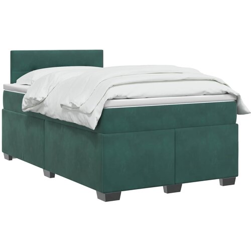  Boxspring krevet s madracem Tamnozelena 120 x 200 cm Bar&amp;scaron;un Slike
