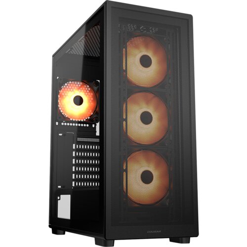 COUGAR GAMING COUGAR MX220 RGB PC Case, Mid Tower, Black Slike