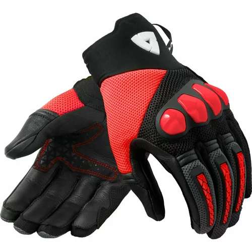 Rev'it! Speedart Air Black/Neon Red M Motoristične rokavice