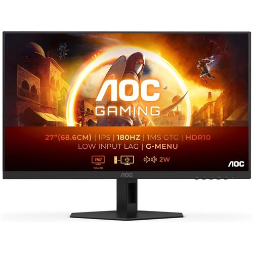AOC Monitor 27G4XE 27/IPS/1920x1080/180Hz/1ms GtG/HDMIx2/DP/Gsync/VESA/zvučnici/crna Cene