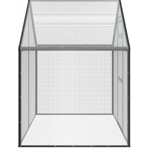  Kavez za ptice Antracit 181,5 x 110,5 x 173,5 cm Slike