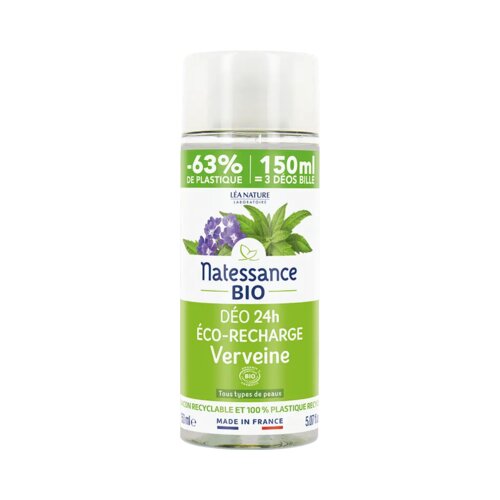 Natessance Deo roll-on - verbena - Nadopuna 150 ml Slike