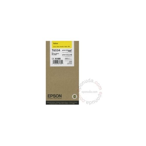 Epson T6534 Yellow ketridž Slike