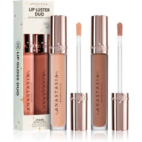 Anastasia Beverly Hills Lip Luster Duo set sjajila za usne Guava &amp;amp; Deep Taupe nijansa Slike