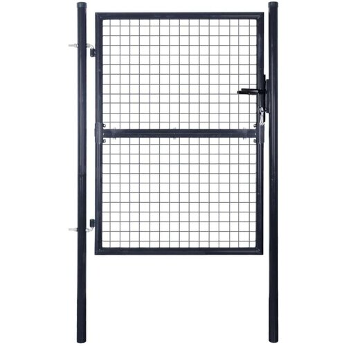  Mrežasta vrtna vrata od pocinčanog čelika 85 5 x 100 cm siva Cijene