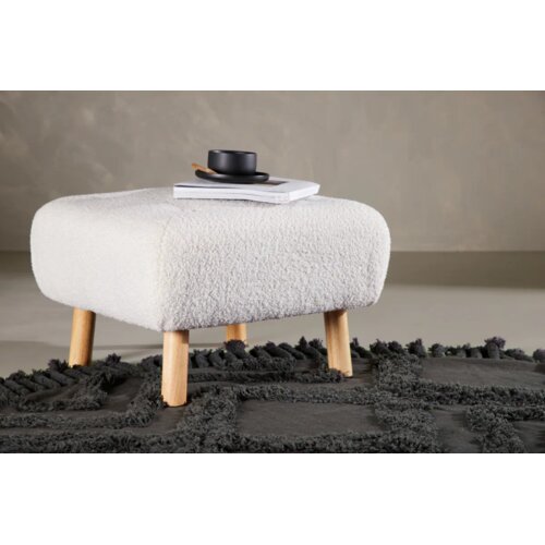 Venture Home puf Salina (art. 15110-020) 56 &times; 56 &times; 41 cm, bijela Cijene