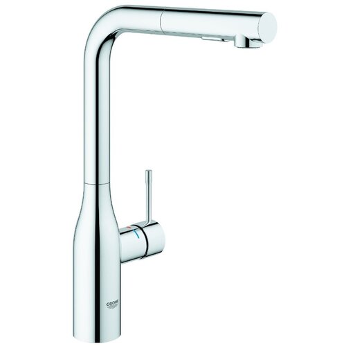 Grohe Essence slavina za sudoperu sa izvlačnim tu&amp;scaron;em HARD GRAPHITE 30270A00 Slike