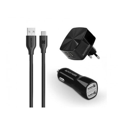 Promate UniCharger Ultra-Fast 3-u-1 punjač za USB-C Slike