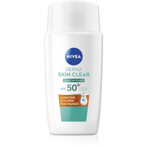Nivea Derma Skin Clear dnevni UV fluid SPF 50+ 30ml Cene