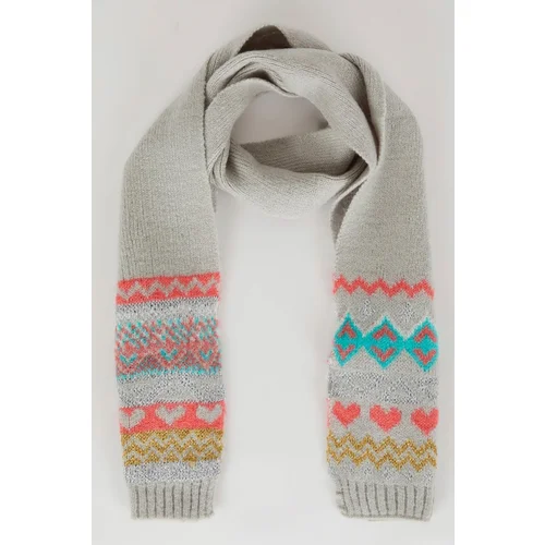 Defacto Girl's Patterned Scarf