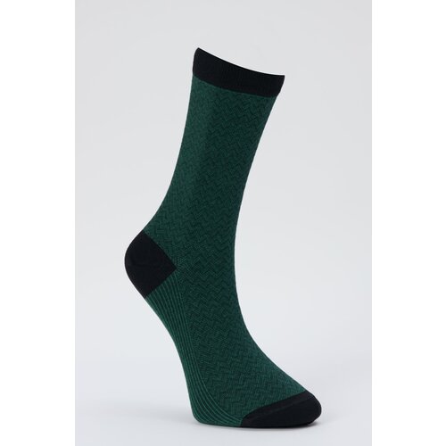 ALTINYILDIZ CLASSICS Men's Petrol-black Single Bamboo Socks Cene