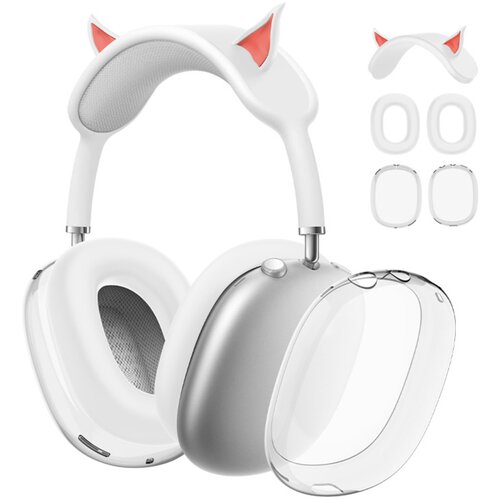 INF Komplet silikonsko-TPU za&scaron;čitnih prevlek za AirPods Max 3-delni White, (5000324231) Cene