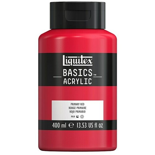 LIQUITEX basics Akrilna boja (Primarno crvena, 400 ml, Boca) Cijene