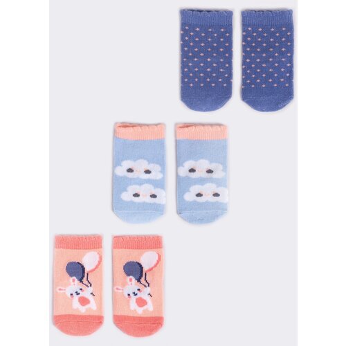 Yoclub Kids&amp;#039;s 3Pack Baby Girl&amp;#039;s Socks SKA-0110G-AA30-001 Slike
