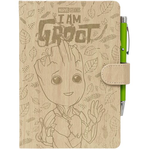 Marvel PREMIUM A5 ZVEZEK S PROJEKTORSKIM PISALOM GROOT, (20852389) Cene