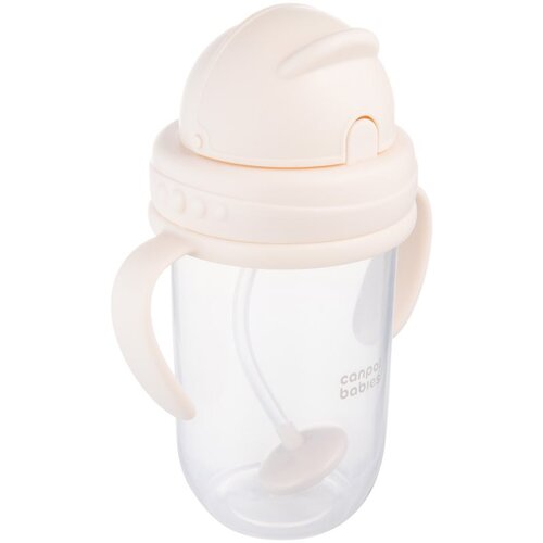 Canpol Cup skodelica z utežjo Nude 6m+ 270 ml Slike