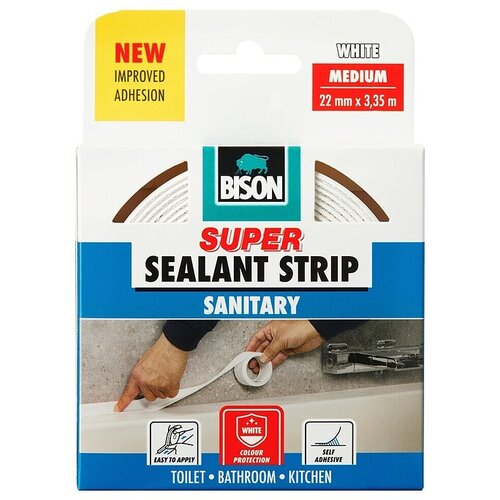 Bison Sanitarni tesnilni trak Super Medium (Do x &Scaron;: 3,35 m x 22 mm) Cene