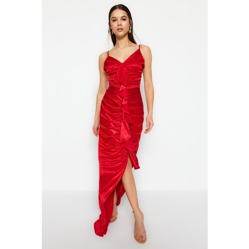Trendyol evening &amp;amp; prom dress - red - shift Slike