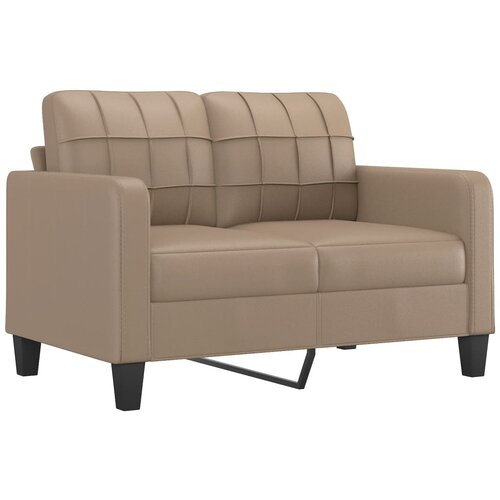 Maison Chic Dvosed kavč - Sofa - Kanape kapučino barve 120 cm umetno usnje, (21727048) Cene