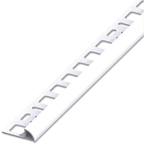 Profil Četrtkrožni profil (2,5 m x 10 mm, aluminij) Slike