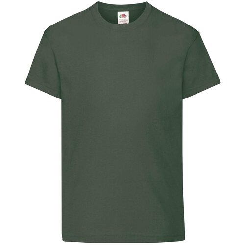 Fruit Of The Loom Green T-shirt for Children Original Slike