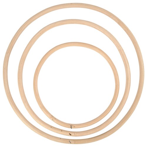 krugovi od bambusa - 3 komada Slike