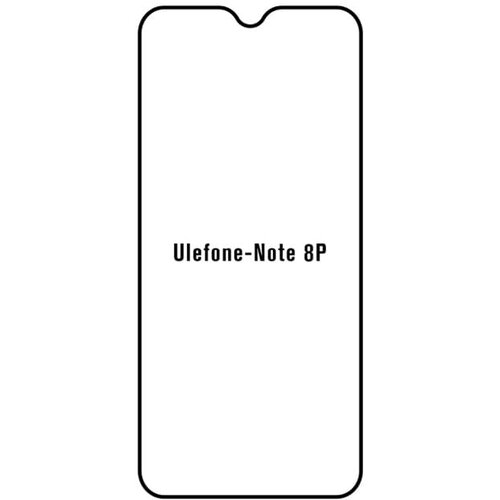 Ulefone note 8P hydrogel za&amp;scaron;titna folija Slike