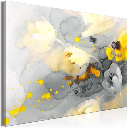  Slika - Colorful Storm of Flowers (1 Part) Wide 90x60 Slike