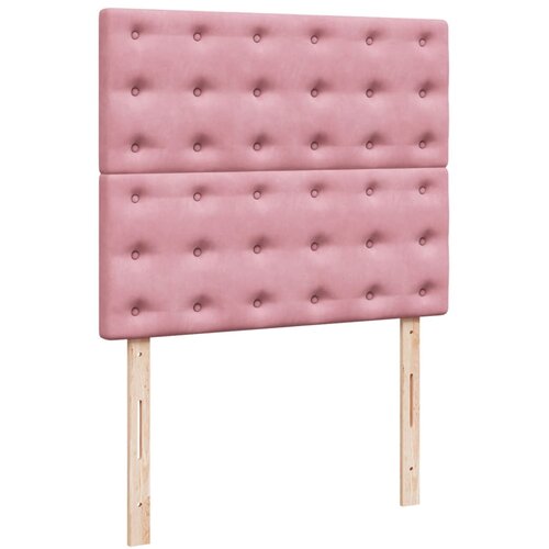 Box spring krevet s madracem ružičasti 120 x 200 cm bar&amp;scaron;unasti Slike