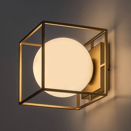 Rabalux modana spoljna zidna/plaf.led lampa e14 1x15w zlatna Slike