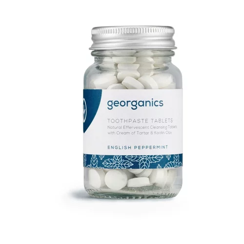 Georganics Toothpaste Tablets - English Peppermint