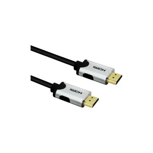 Value HDMI priključni kabel 1.00 m 11.99.5940 dvostruko zaštićen crna [1x muški konektor HDMI - 1x muški konektor HDMI]